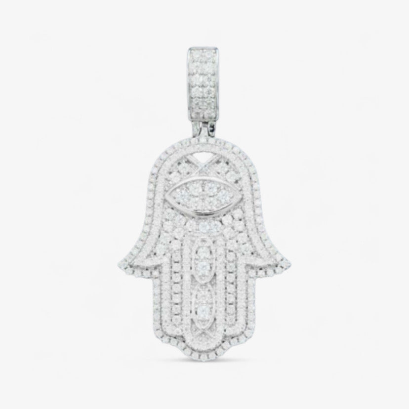 Moissanite - Fatma Hands 14K Gold