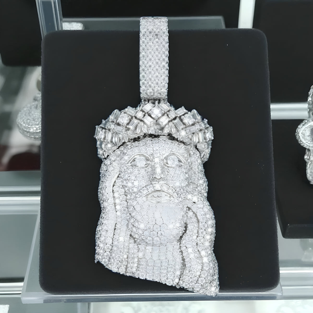 Moissanite - Jesus 14K Gold