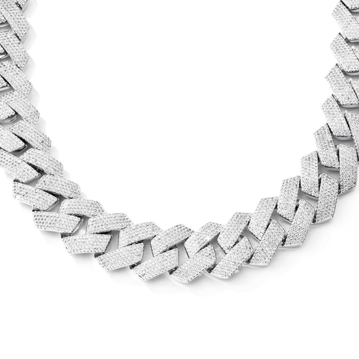 Moissanite - Cuban Link 14K Gold