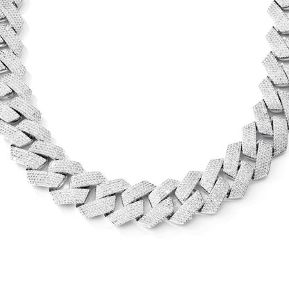 Moissanite - Cuban Link 14K Gold